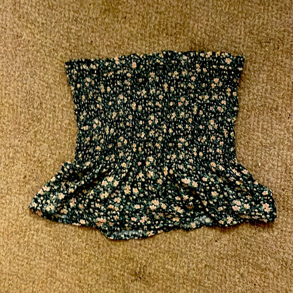 AE Tube Top with Scrunched Upper Half